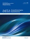 Acta Anaesthesiologica Scandinavica《斯堪的纳维亚麻醉学学报》
