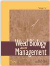 WEED BIOLOGY AND MANAGEMENT《杂草生物学与管理》