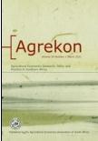 Agrekon《南非农业经济学会会刊》