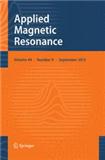 Applied Magnetic Resonance《应用磁共振》