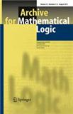 Archive for Mathematical Logic《数理逻辑档案》