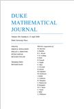 Duke Mathematical Journal《杜克数学杂志》