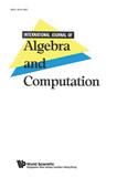 INTERNATIONAL JOURNAL OF ALGEBRA AND COMPUTATION《国际代数与计算杂志》