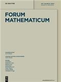 Forum Mathematicum《数学论坛》