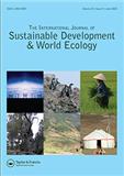 International Journal of Sustainable Development & World Ecology（或：INTERNATIONAL JOURNAL OF SUSTAINABLE DEVELOPMENT AND WORLD ECOLOGY）《国际可持续发展与世界生态学杂志》