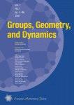 GROUPS GEOMETRY AND DYNAMICS《组、几何学与动力学》