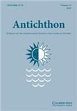 Antichthon《澳大利亚古典研究学会期刊》