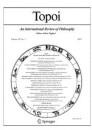 Topoi-An International Review of Philosophy《论题：国际哲学评论》