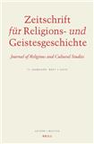 ZEITSCHRIFT FUR RELIGIONS-UND GEISTESGESCHICHTE《宗教与精神历史杂志》