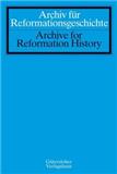 Archiv für Reformationsgeschichte-Archive for Reformation History（或：ARCHIV FUR REFORMATIONSGESCHICHTE-ARCHIVE FOR REFORMATION HISTORY）《宗教改革史档案》