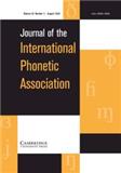 Journal of the International Phonetic Association《国际语音学会杂志》