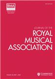 Journal of the Royal Musical Association《英国皇家音乐协会刊》