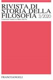 RIVISTA DI STORIA DELLA FILOSOFIA《哲学史杂志》