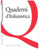 Quaderni d'Italianistica（或：QUADERNI D ITALIANISTICA）《意大利研究笔记》