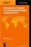 Poznan Studies in Contemporary Linguistics《波兹南当代语言学研究》