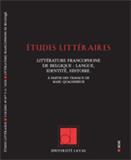 Études littéraires（或：ETUDES LITTERAIRES）《文学研究》