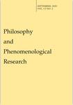 Philosophy and Phenomenological Research《哲学与现象学研究》