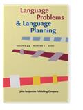 Language Problems & Language Planning《语言问题与语言规划》