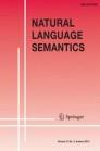 Natural Language Semantics《自然语言语义学》