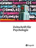 Zeitschrift für Psychologie（或：ZEITSCHRIFT FUR PSYCHOLOGIE-JOURNAL OF PSYCHOLOGY）《心理学杂志》