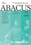Abacus-A Journal of Accounting Finance and Business Studies《算盘:财会、金融与商业研究杂志》