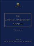 Academy of Management Annals《美国管理学会年鉴》