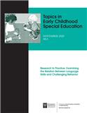 Topics in Early Childhood Special Education《儿童早期特殊教育论题》
