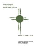 American Indian and Alaska Native Mental Health Research《美洲印第安人与阿拉斯加土著心理健康研究》