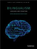 Bilingualism-Language and Cognition《双语：语言与认知》