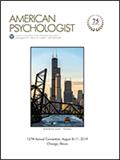 American Psychologist《美国心理学家》