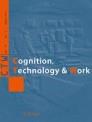 Cognition, Technology & Work（或：COGNITION TECHNOLOGY & WORK）《认知、技术与工作》