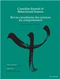 Canadian Journal of Behavioural Science-Revue canadienne des sciences du comportement《加拿大行为科学杂志》