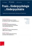 Praxis der Kinderpsychologie und Kinderpsychiatrie《儿童心理学与儿童精神病学实践》