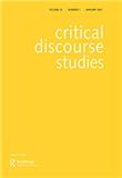 Critical Discourse Studies《批评话语研究》