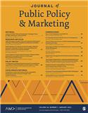 Journal of Public Policy & Marketing《公共政策与营销杂志》