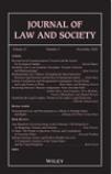 Journal of Law and Society《法律与社会杂志》