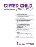 Gifted Child Quarterly《天才儿童季刊》