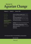 Journal of Agrarian Change《土地变化杂志》