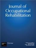 Journal of Occupational Rehabilitation《职业康复杂志》