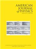 American Journal of Physics《美国物理杂志》