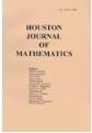 Houston Journal of Mathematics《休斯顿数学杂志》