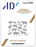 Animal Bioscience《动物生物科学》（原：ASIAN-AUSTRALASIAN JOURNAL OF ANIMAL SCIENCES）