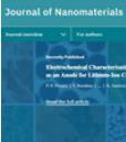 Journal of Nanomaterials《纳米材料学报》（停刊）