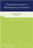Communications in Mathematical Sciences《数学科学通讯》