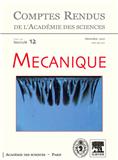 Comptes Rendus Mécanique（或：COMPTES RENDUS MECANIQUE）《法兰西科学院报告：机械工程》