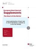 European Heart Journal Supplements《欧洲心脏杂志增刊》