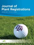 Journal of Plant Registrations《植物登记杂志》