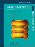 Mathematische Nachrichten《数学通讯》