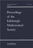 Proceedings of the Edinburgh Mathematical Society《爱丁堡数学会会报》