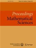 Proceedings-Mathematical Sciences（或：Proceedings of the Indian Academy of Sciences-Mathematical Sciences）《印度科学院学报：数学科学》